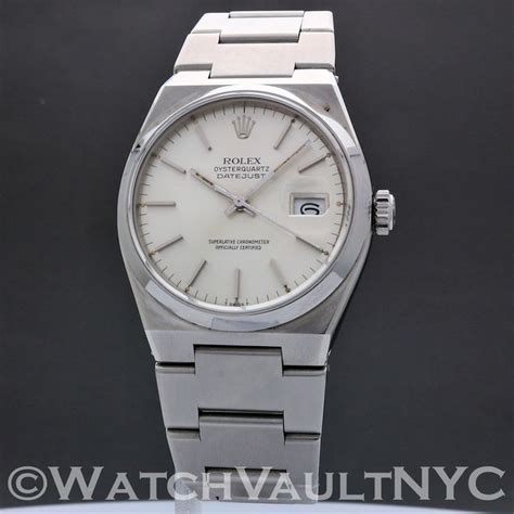 rolex oyster perpetual date quartz|rolex oysterquartz datejust 17000.